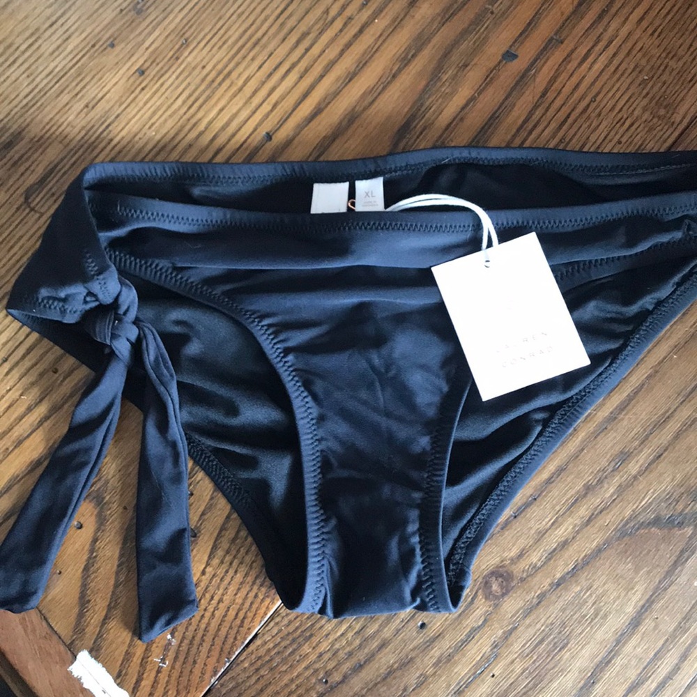 LC Lauren Conrad Tie Bikini Bottoms